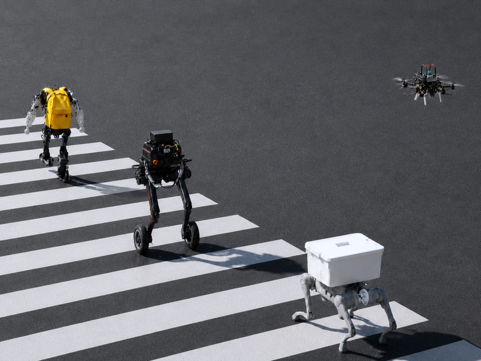 LightNav-0 跨四种机器人本体零样本部署